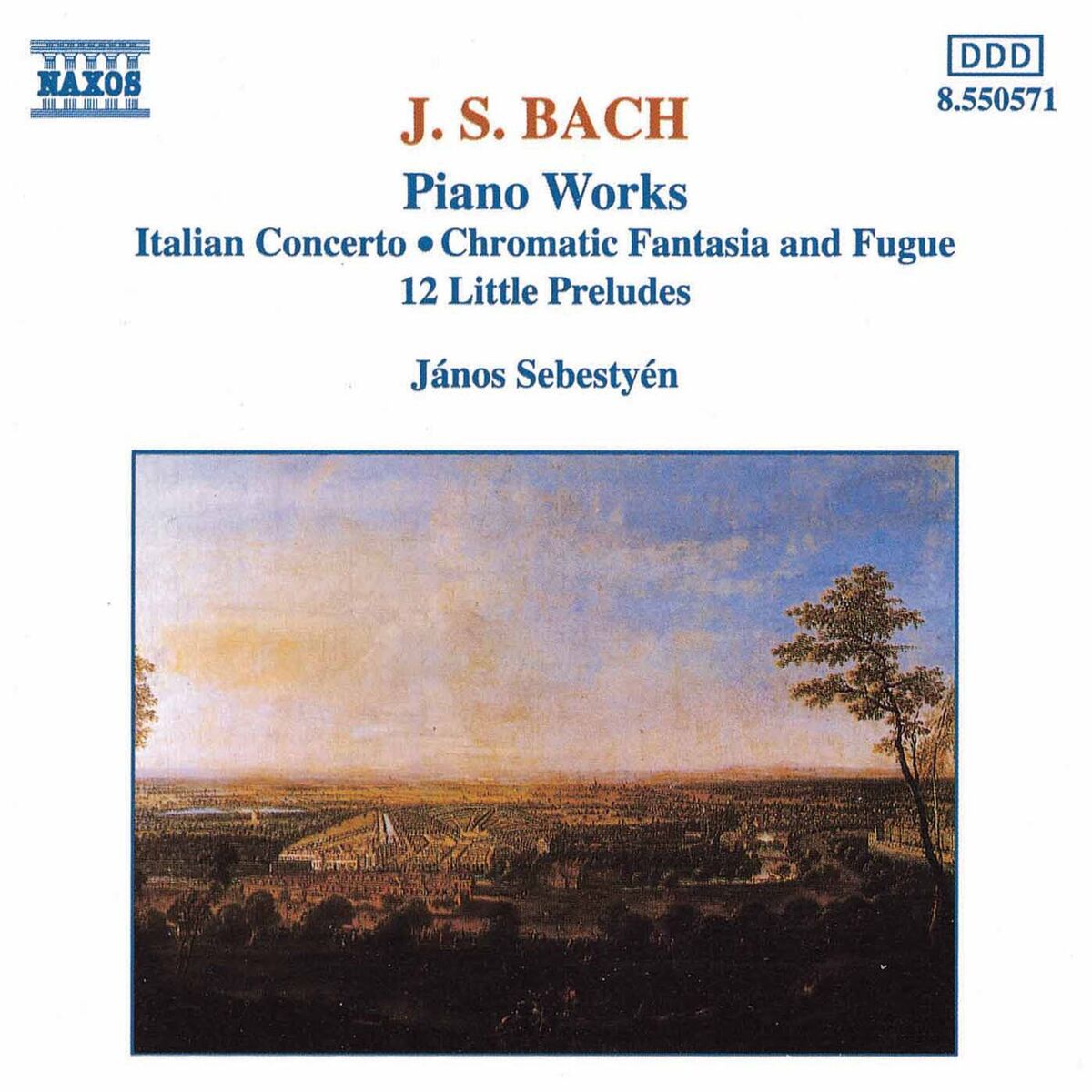 Album cover of Bach, J.S.: Italian Concerto / Chromatic Fantasia and Fugue / 12 Little Preludes