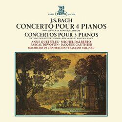 Cover of Bach: Concertos pour 3 et 4 pianos, BWV 1063, 1064 & 1065
