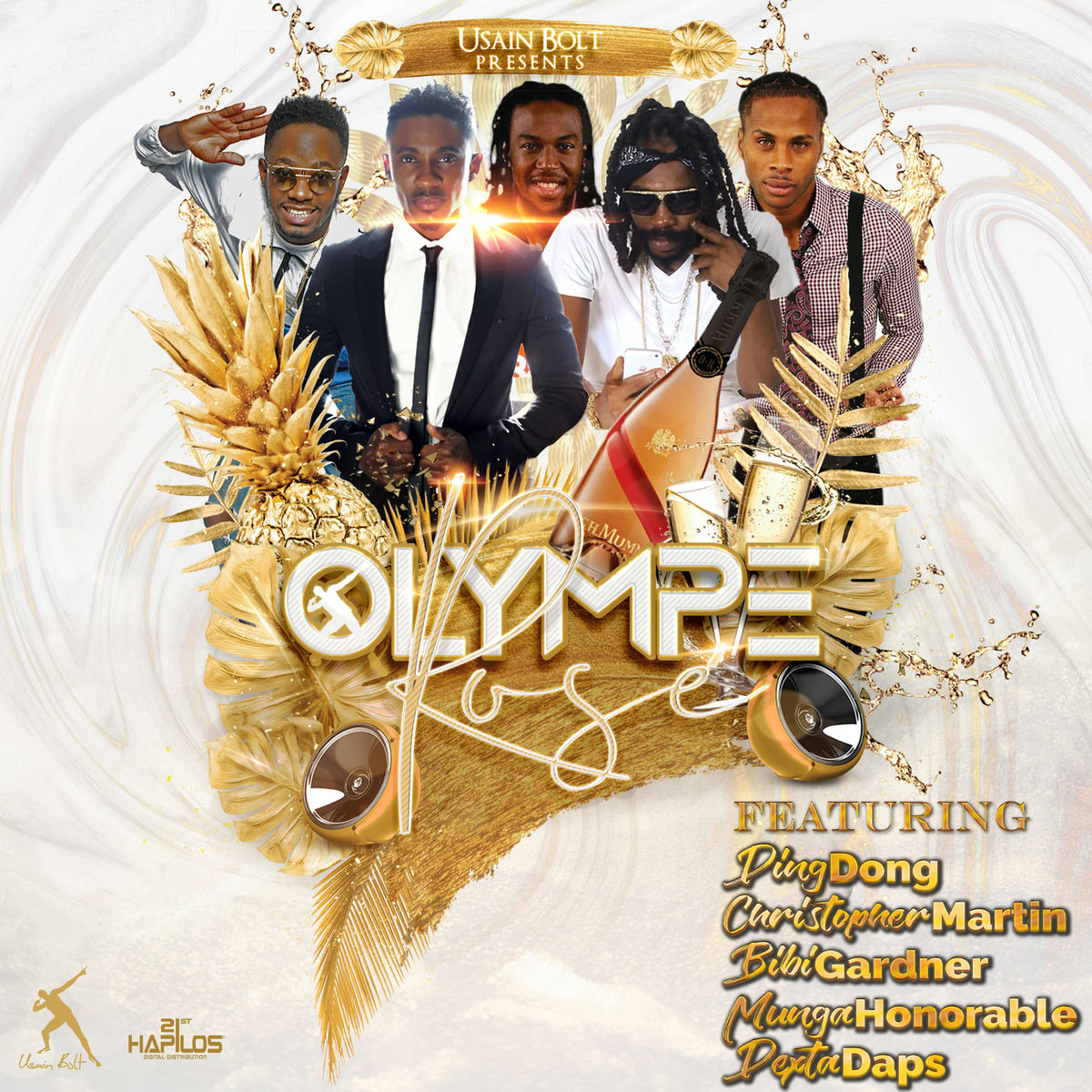 Album cover of Olympe Rosé Riddim