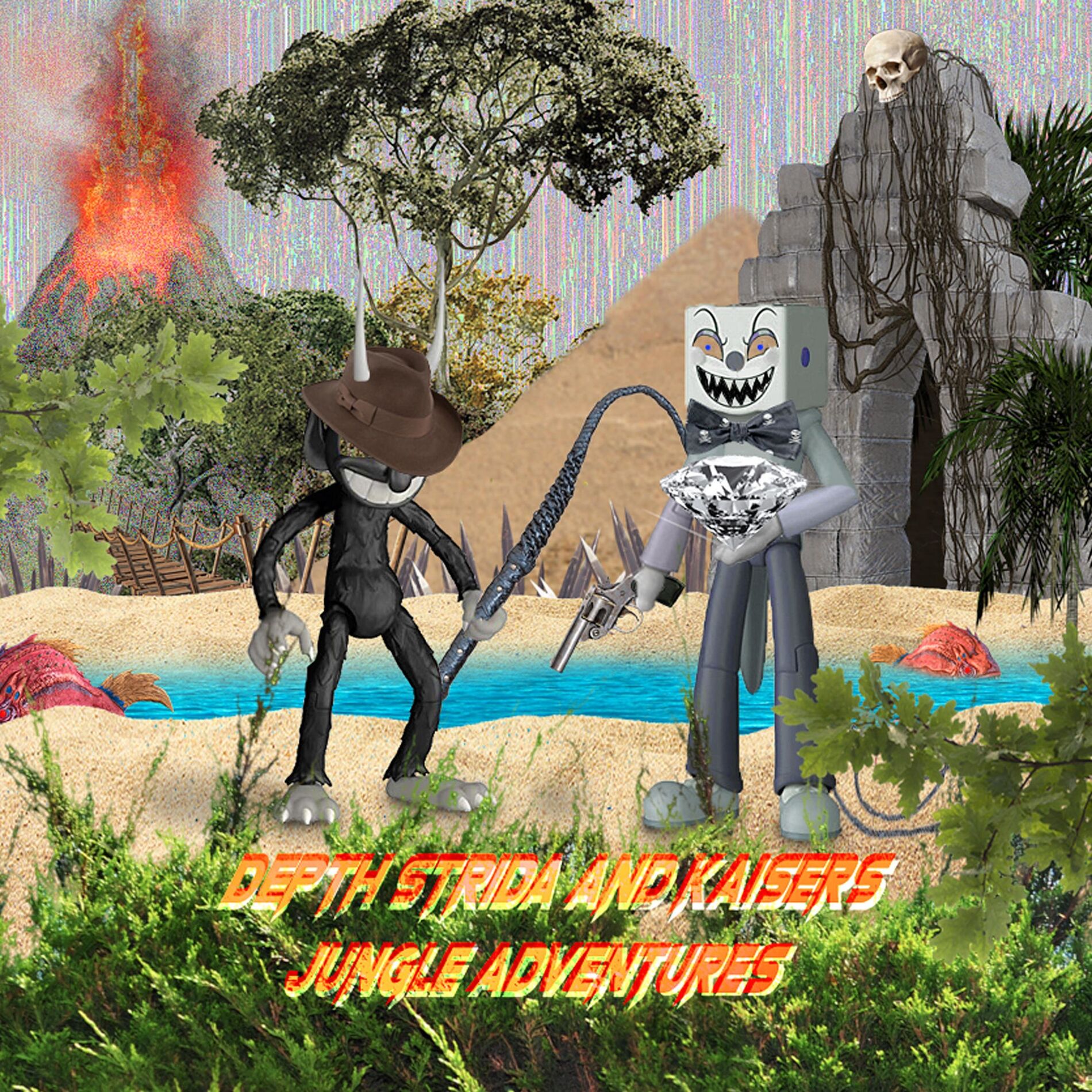 Album cover of Depth Strida and Kaiser's Jungle Adventures