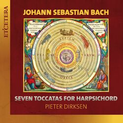 Cover of Bach: Seven Toccatas for Harpsichord