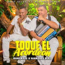 Cover of Toque el Acordeón (Homenaje a Diomedes Diaz)