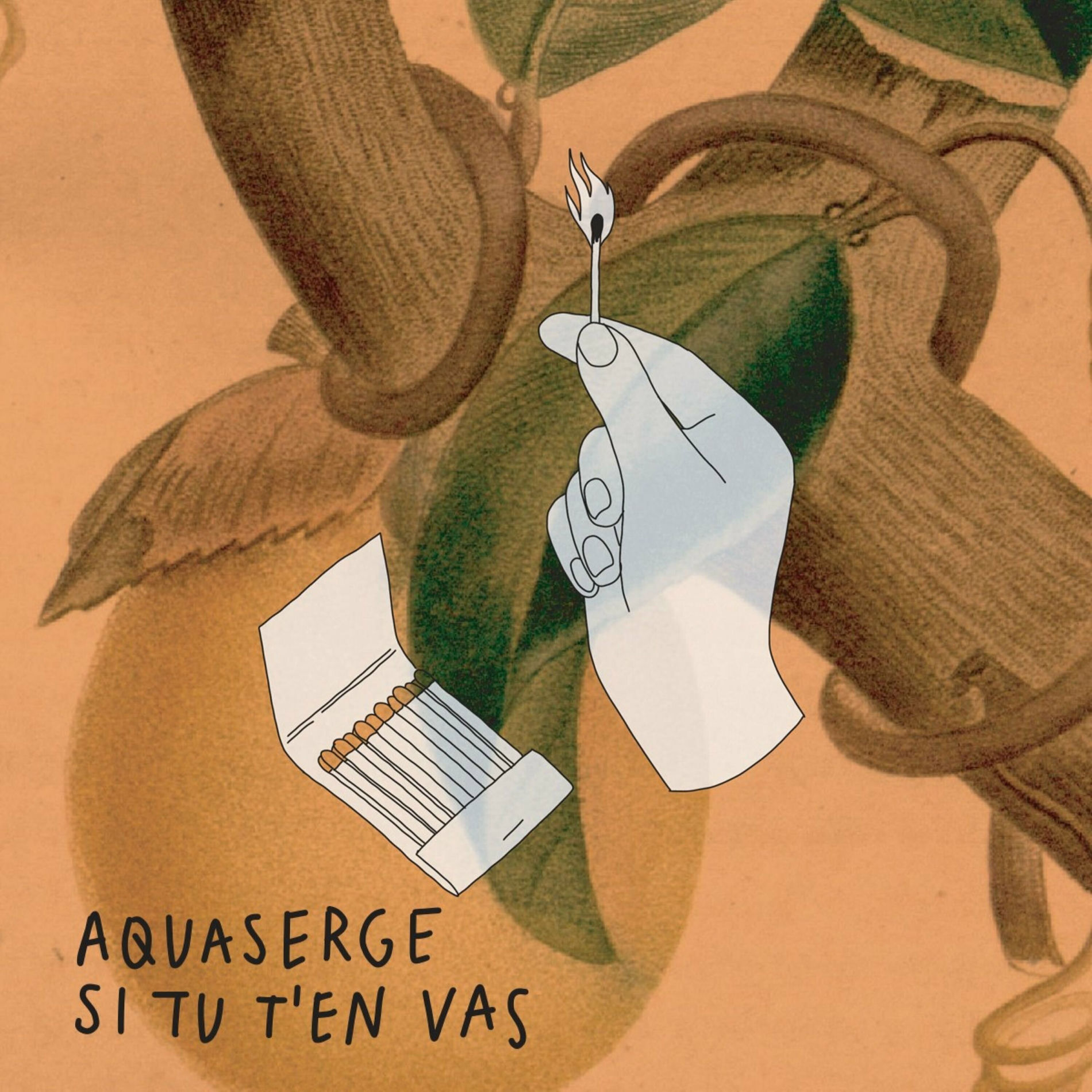 Album cover of Si tu t'en vas