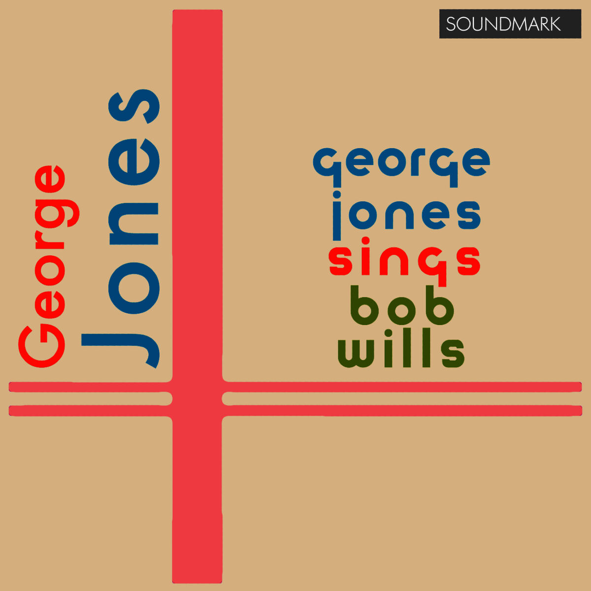 Album cover of George Jones Sings Bob Wills