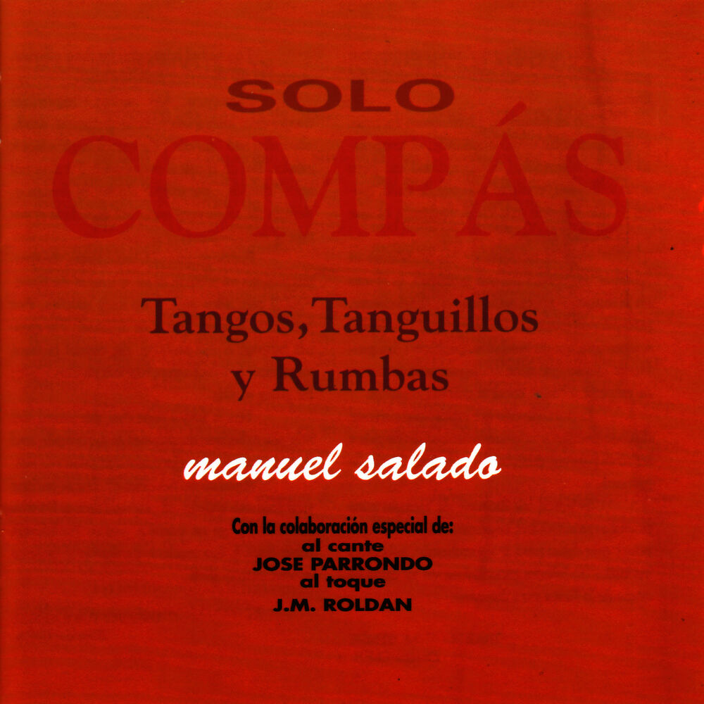 Picture of Solo Compás - Tangos, Tanguillos Y Rumbas