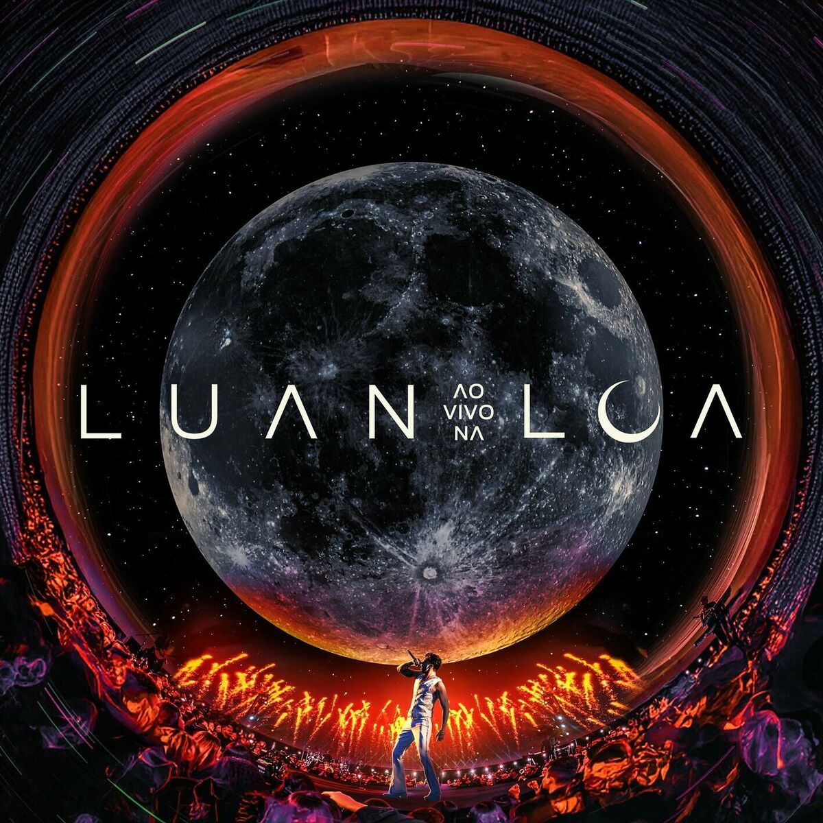 Album cover of LUAN AO VIVO NA LUA