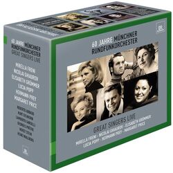Cover of Great Singers Live