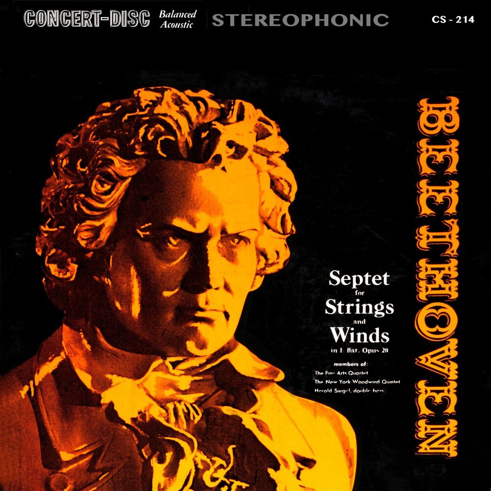 Picture of Beethoven: Septet for Strings and Winds in E-Flat Major, Op. 20 (Remastered from the Original Concert-Disc Master Tapes)