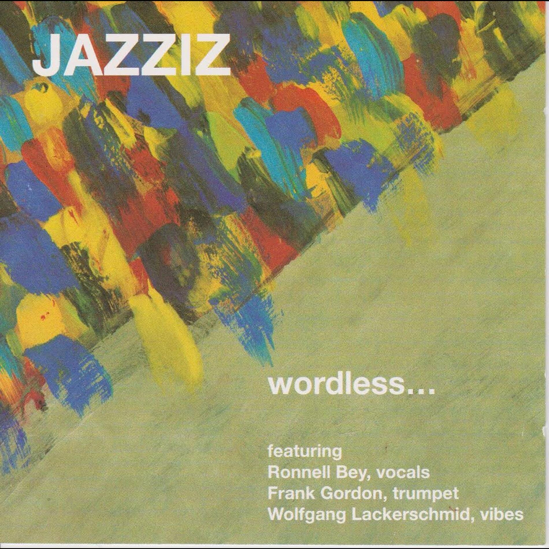 Album cover of jazziz - wordless
