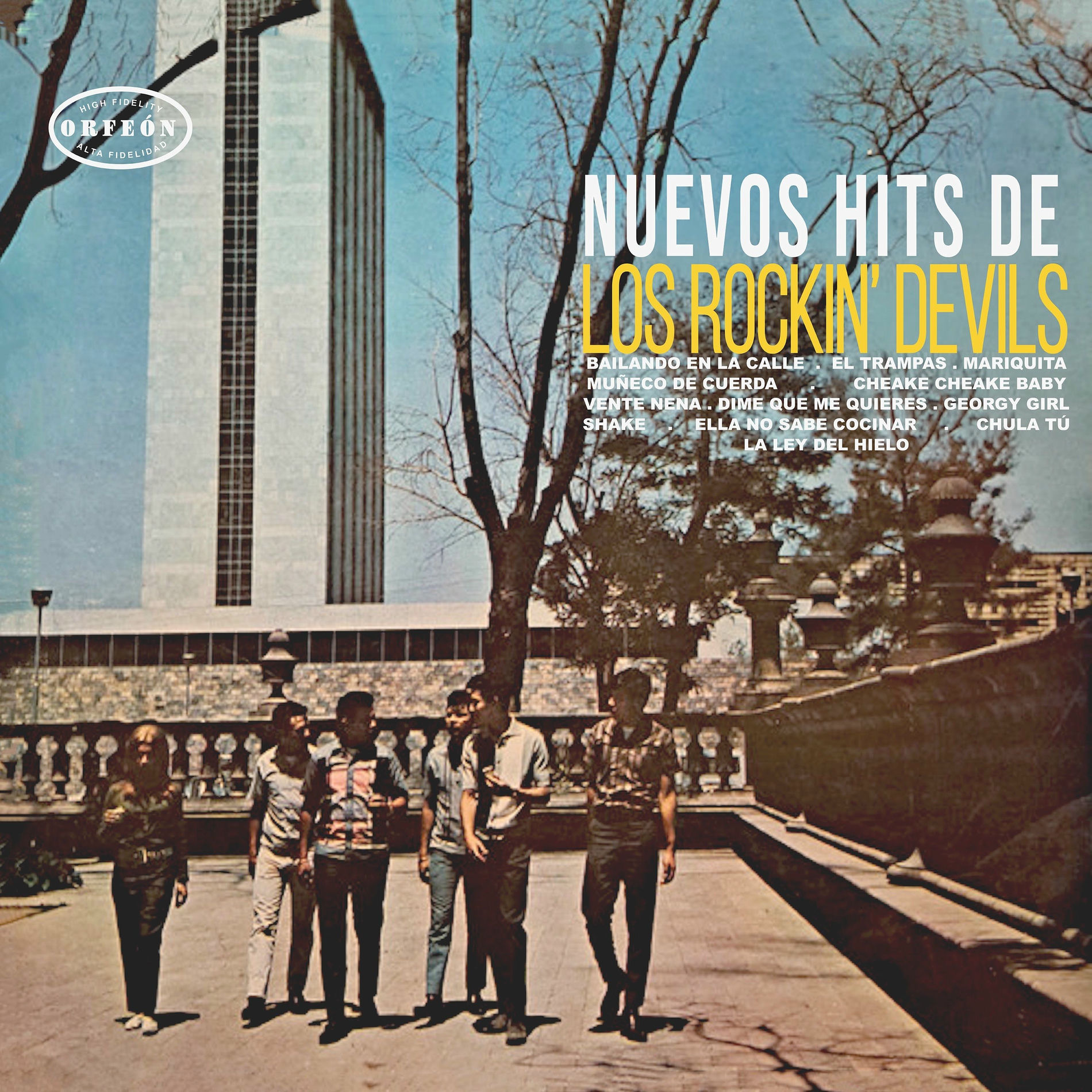 Album cover of Nuevos Hits de los Rockin' Devils