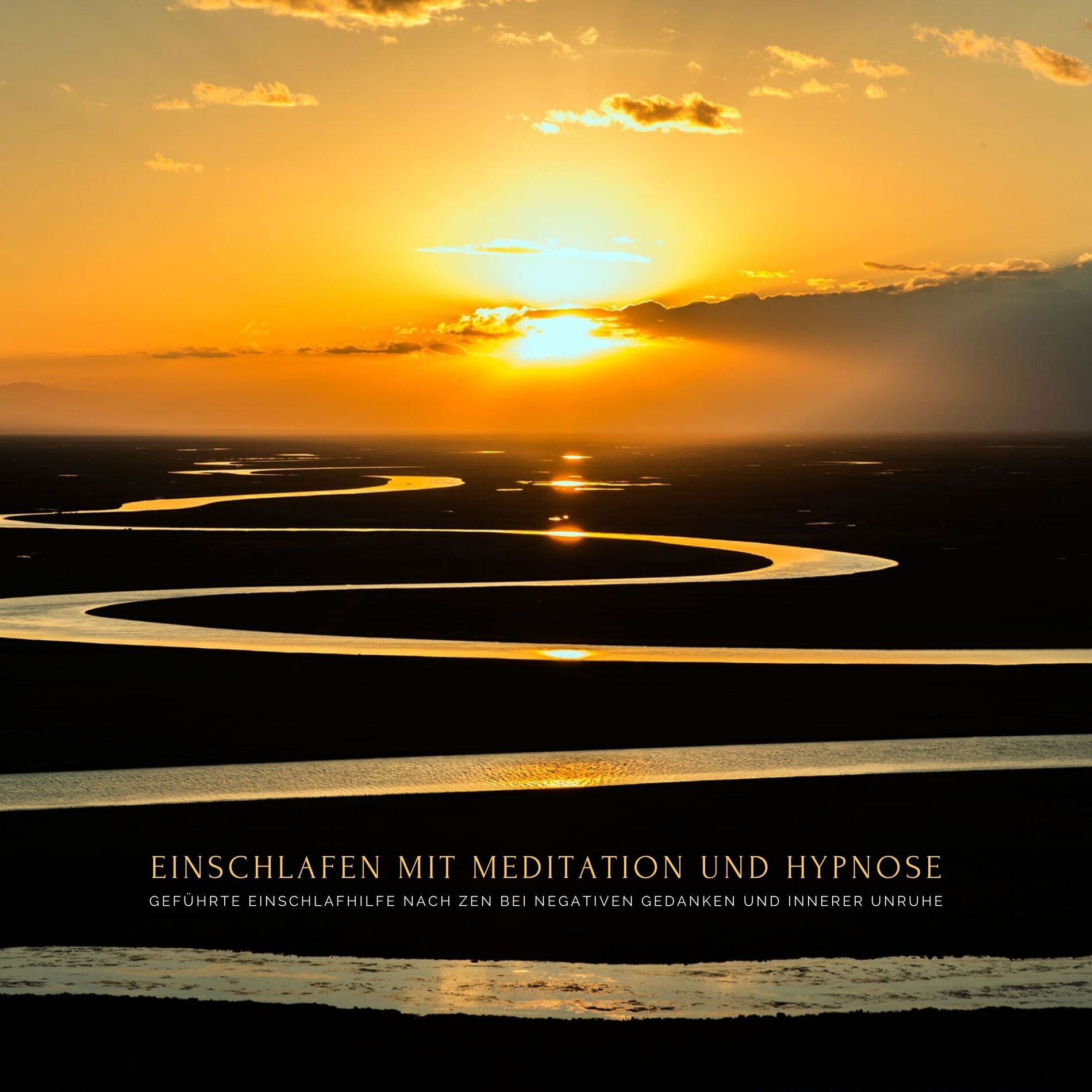 Album cover of Einschlafen mit Meditation und Hypnose: Geführte Einschlafhilfe nach ZEN bei negativen Gedanken und innerer Unruhe