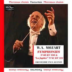 Cover of Mozart - Symphonies N°40 KV 550 et N°41 KV 551