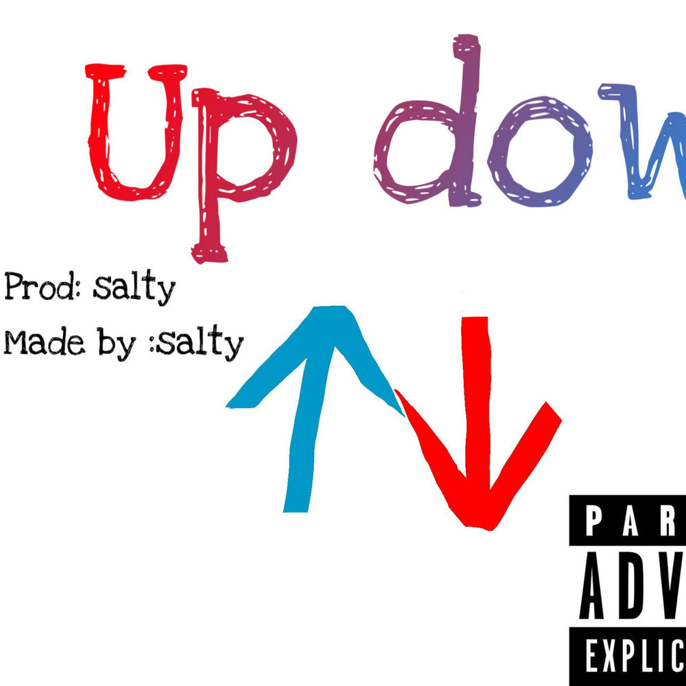 Album artwork for Up down by Salty