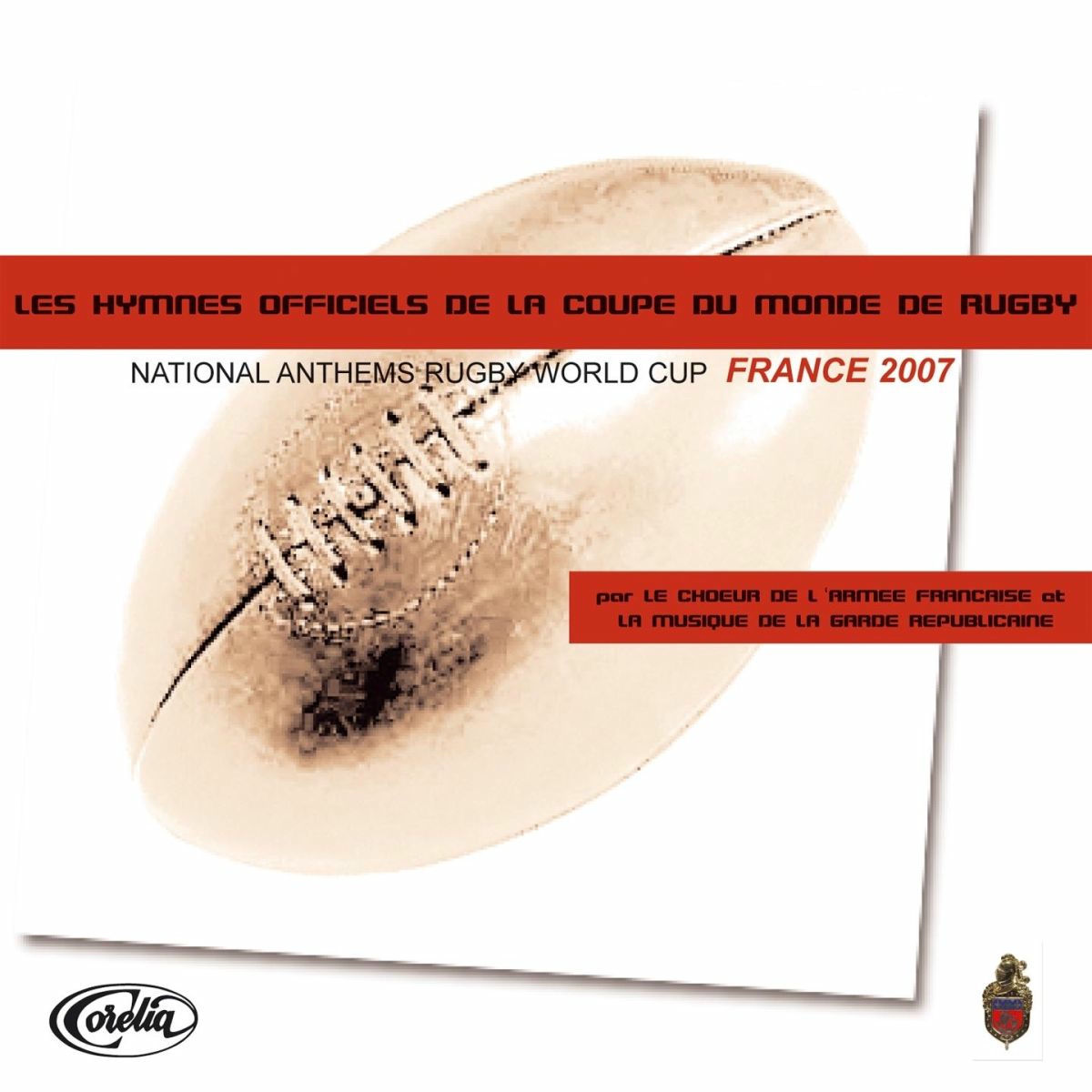 Album cover of Les hymnes officiels de la Coupe du Monde de Rugby (National Anthems Rugby World Cup France)