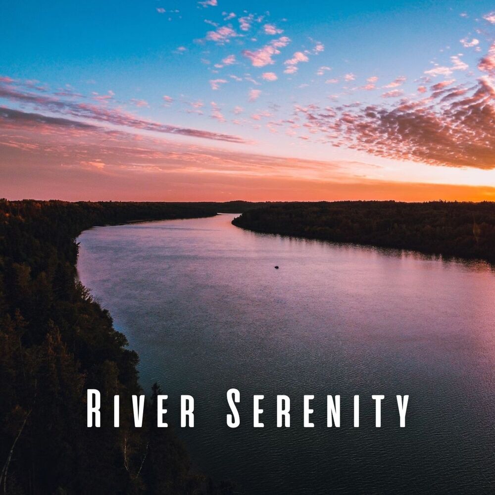 Picture of River Serenity: Bird's Tone with Waterfalls for Relaxation and Meditation