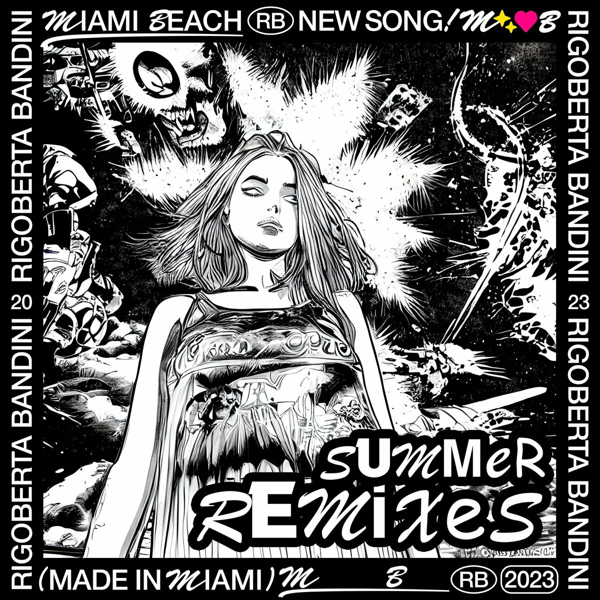 Album cover of Miami Beach (Summer Remixes)