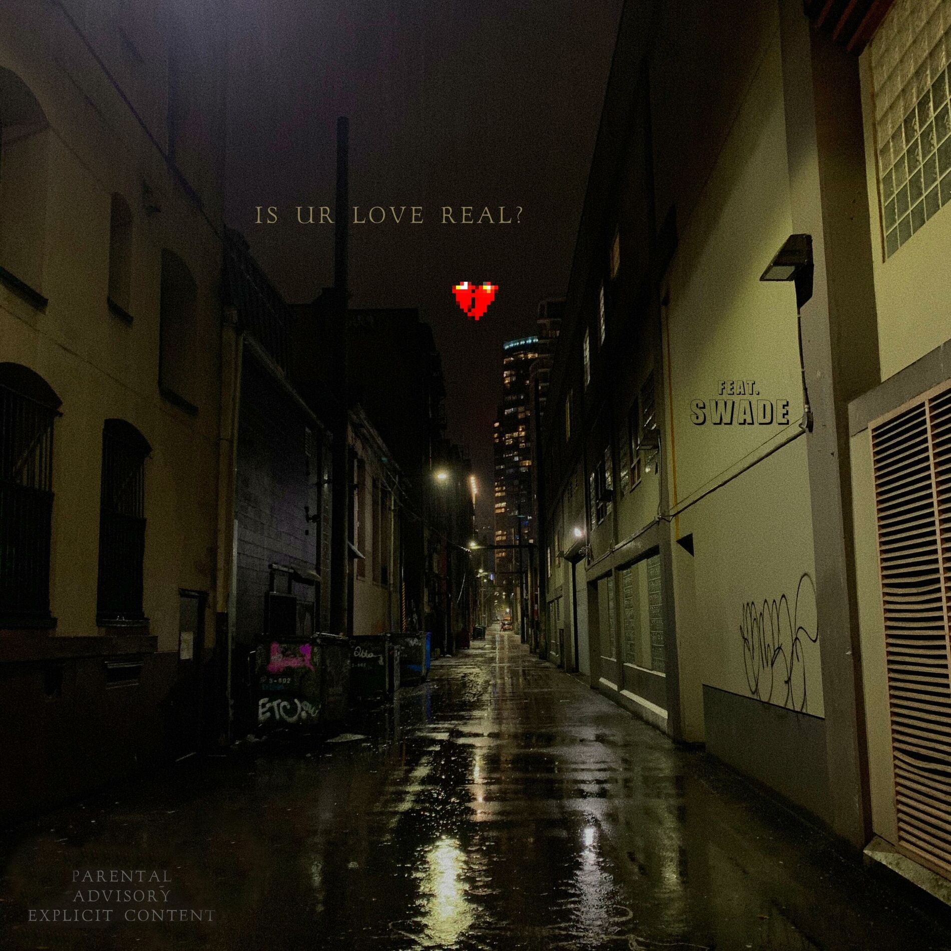Album cover of is ur love real? (sped up)