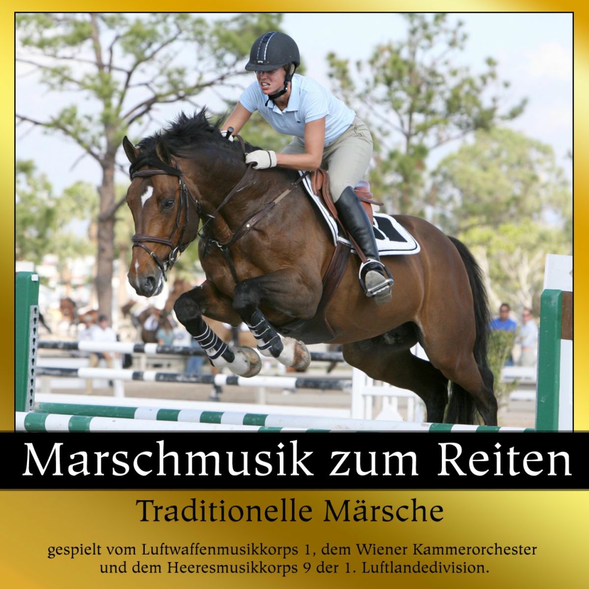 Album cover of Marschmusik zum Reiten (Military marches for horseriding)