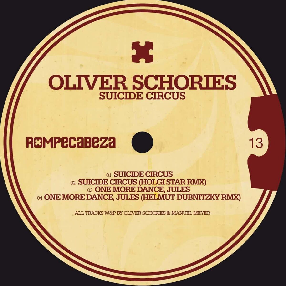 Album cover of Suicide Circus