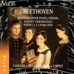 Cover of Beethoven: Quatuors pour piano, violon, alto et violoncelle