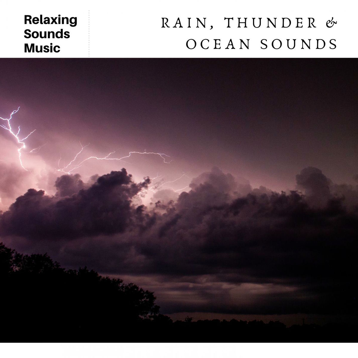 Album cover of Rain and Ocean Waves