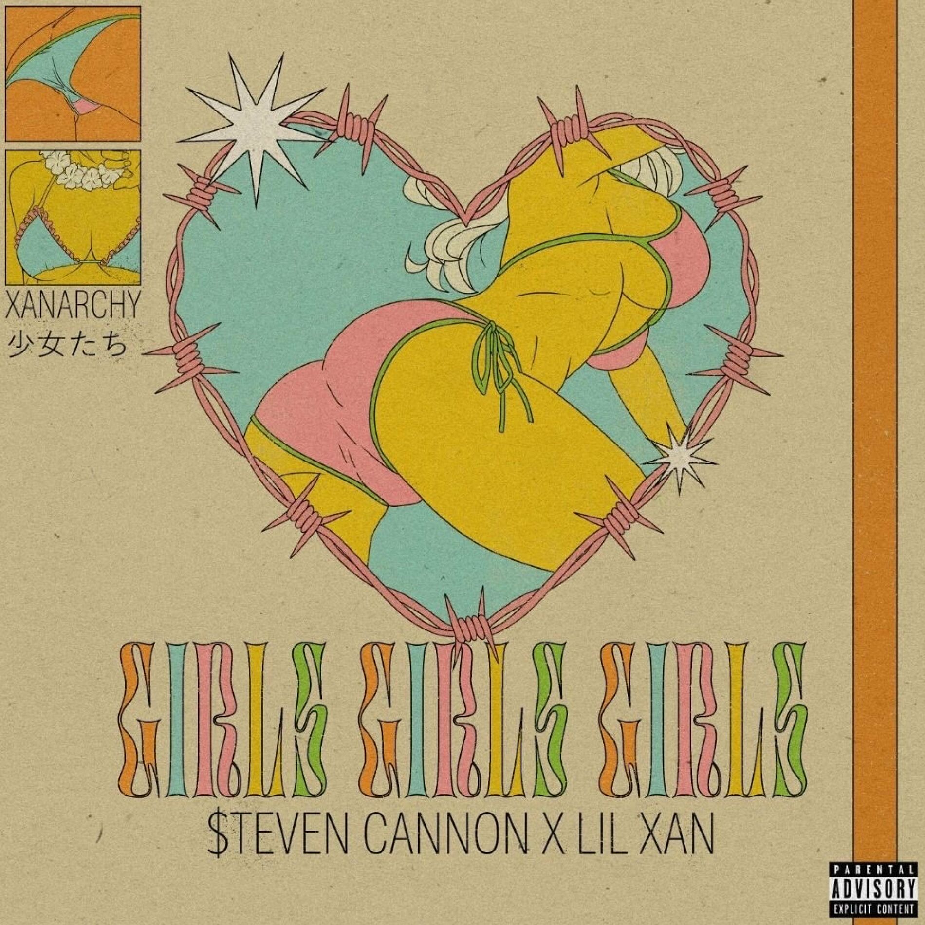 Album cover of Girls Girls Girls (feat. Lil Xan)