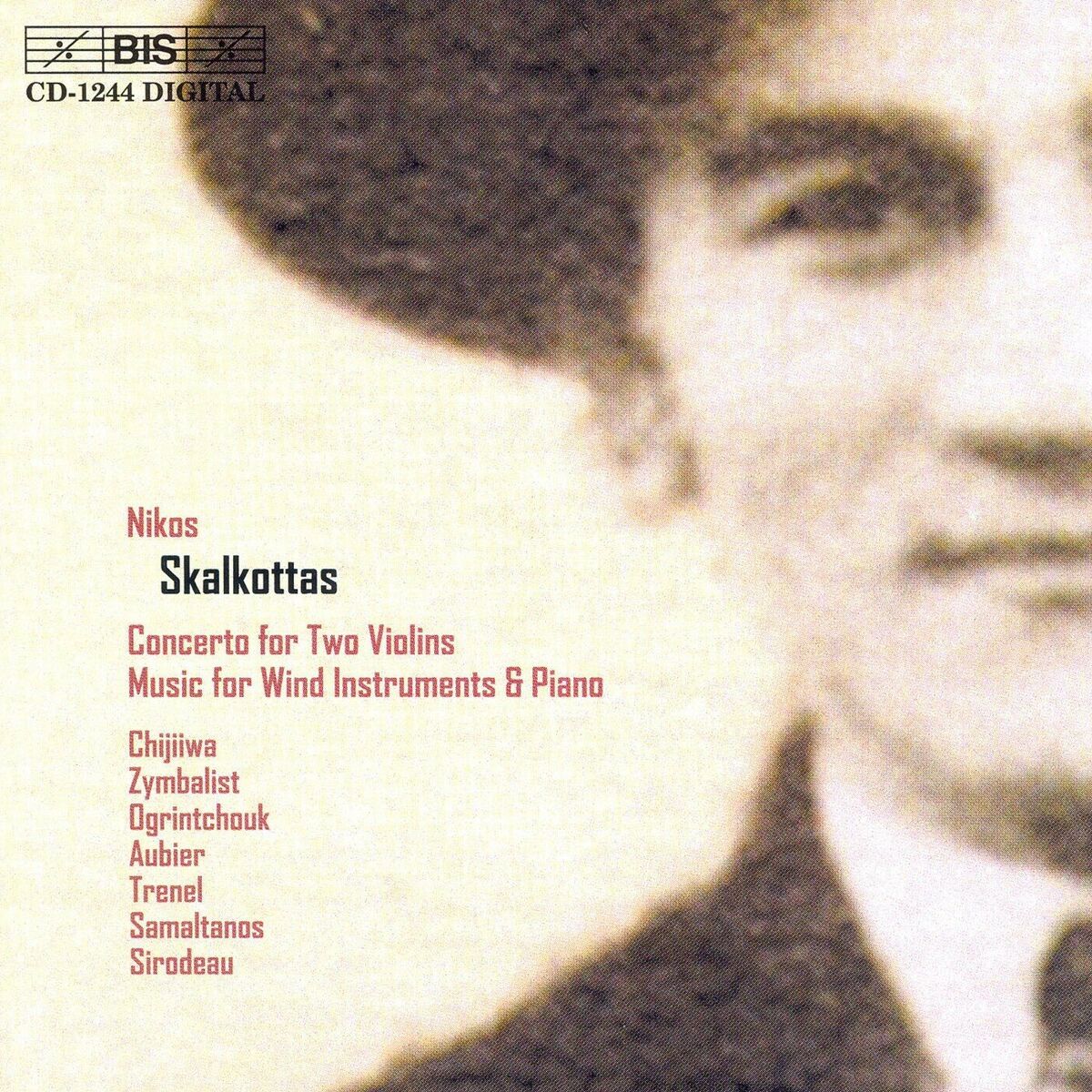 Album cover of Skalkottas: Concerto for Two Violins / Music for Wind Instruments and Piano