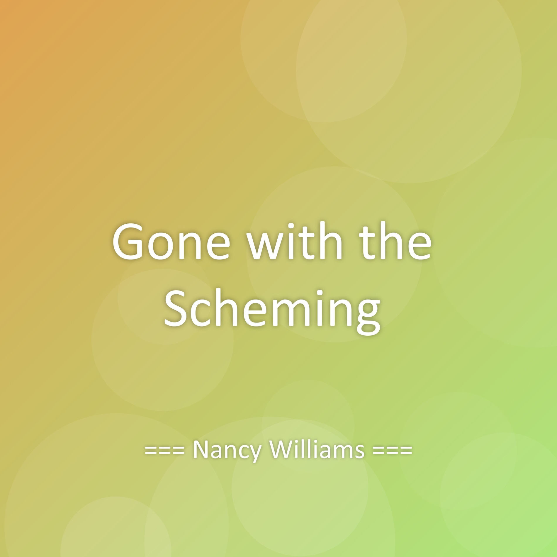 Album cover of Gone with the Scheming