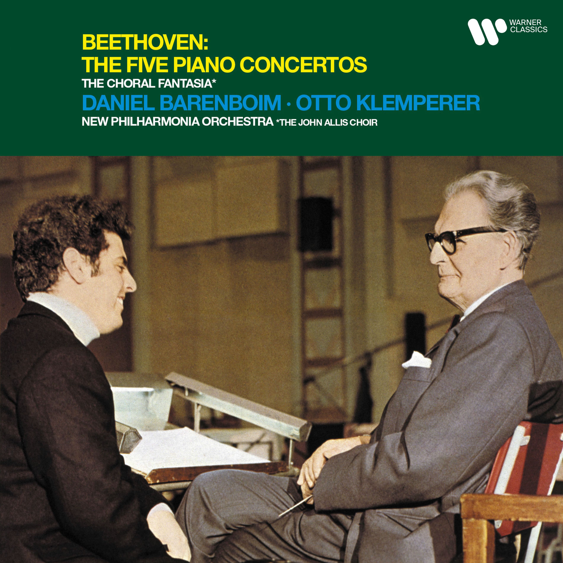 Album cover of Beethoven: The 5 Piano Concertos & Choral Fantasia (Remastered)
