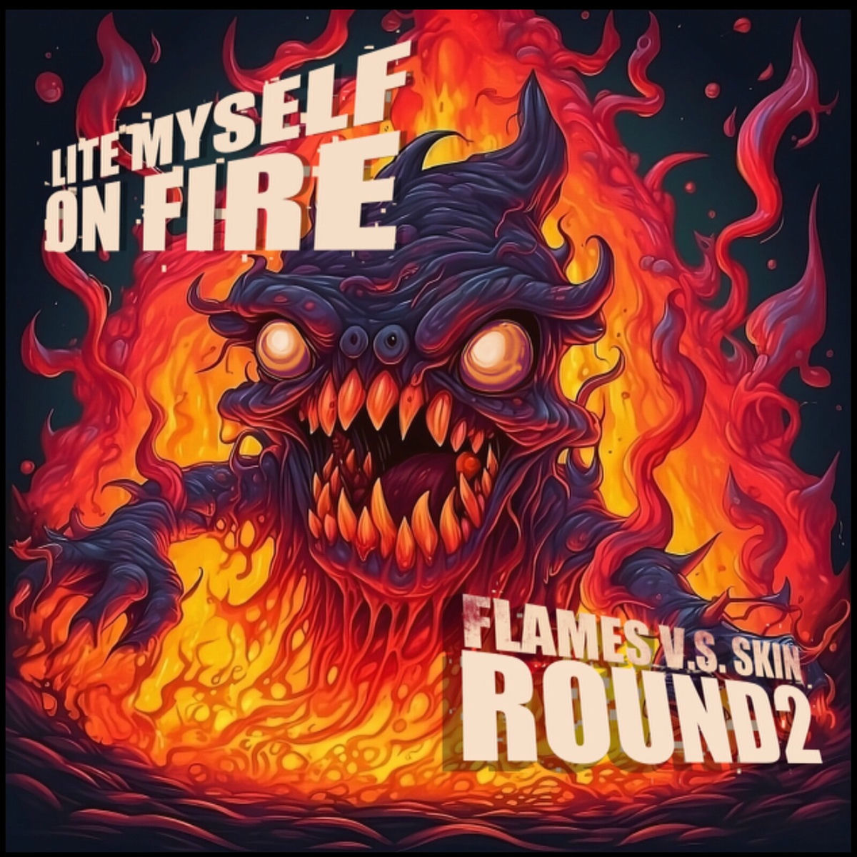 Album cover of Flames V.S. Skin (Round 2)