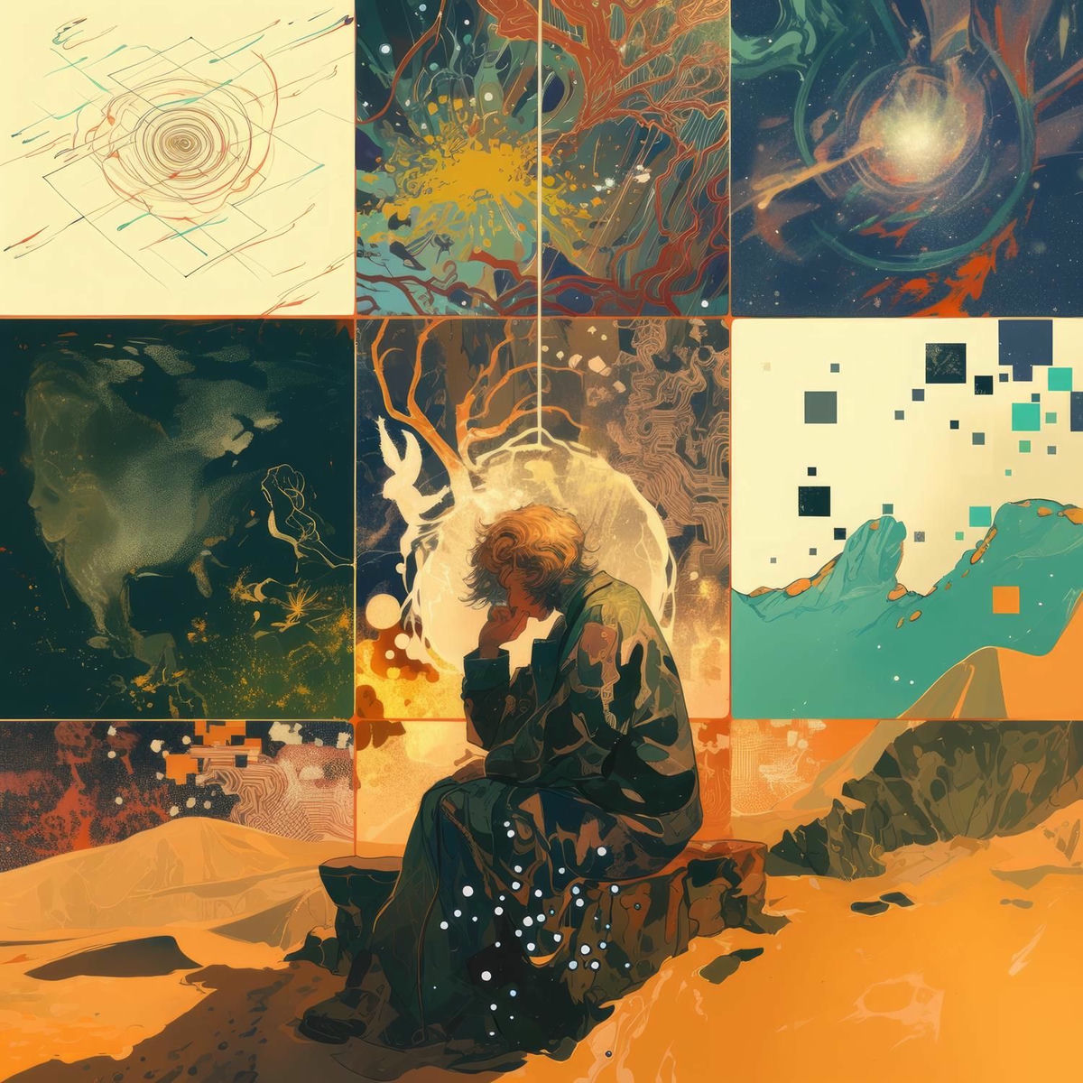 Album cover of Harping Sounds Beyond the Sky