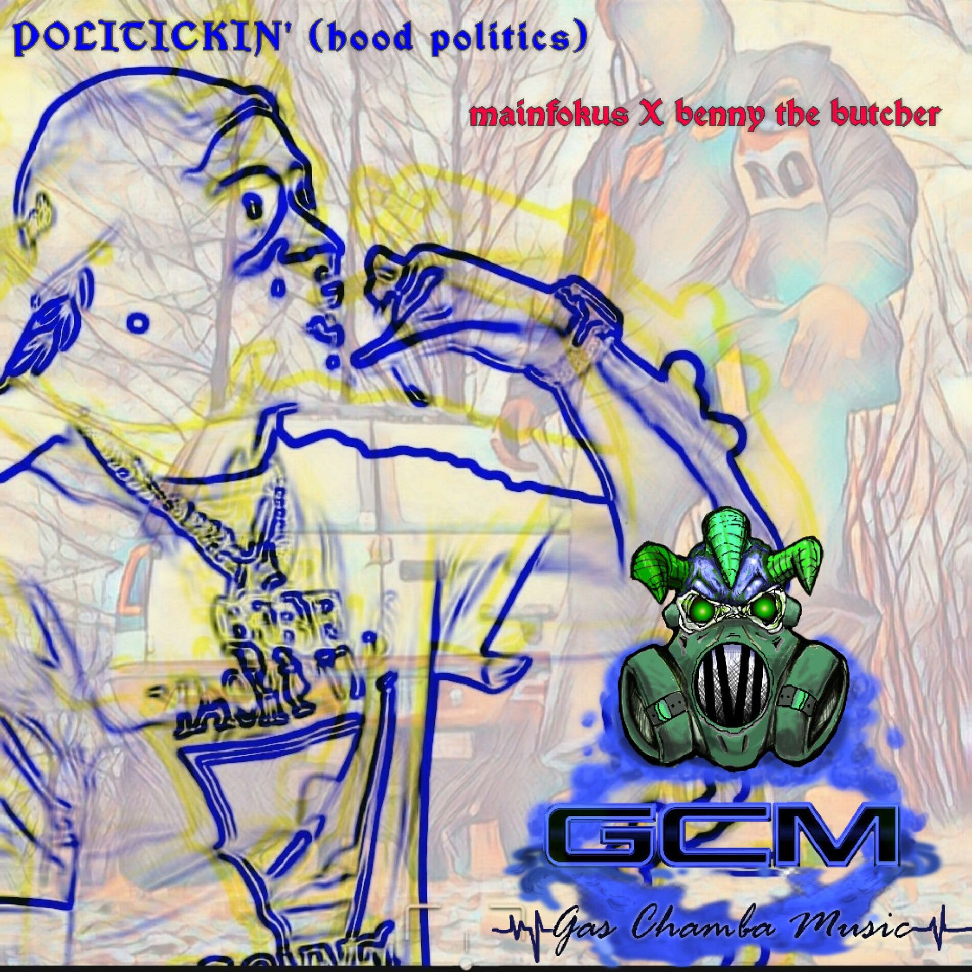 Album cover of Politickin' (hood politics) (feat. Benny the Butcher)