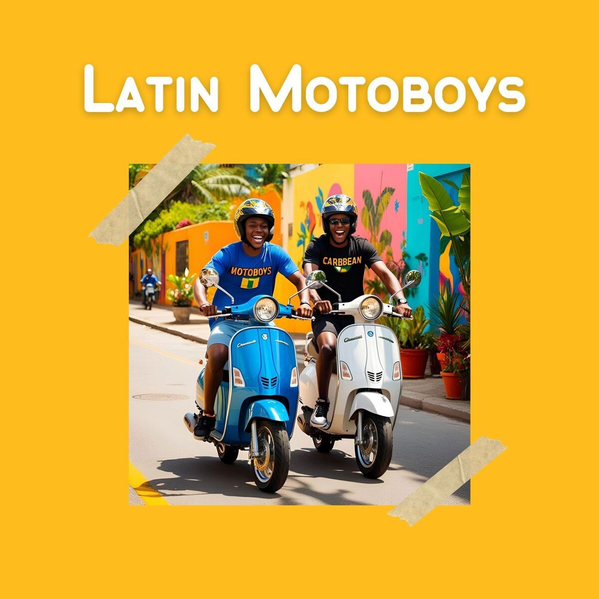 Album cover of Latin Motoboys