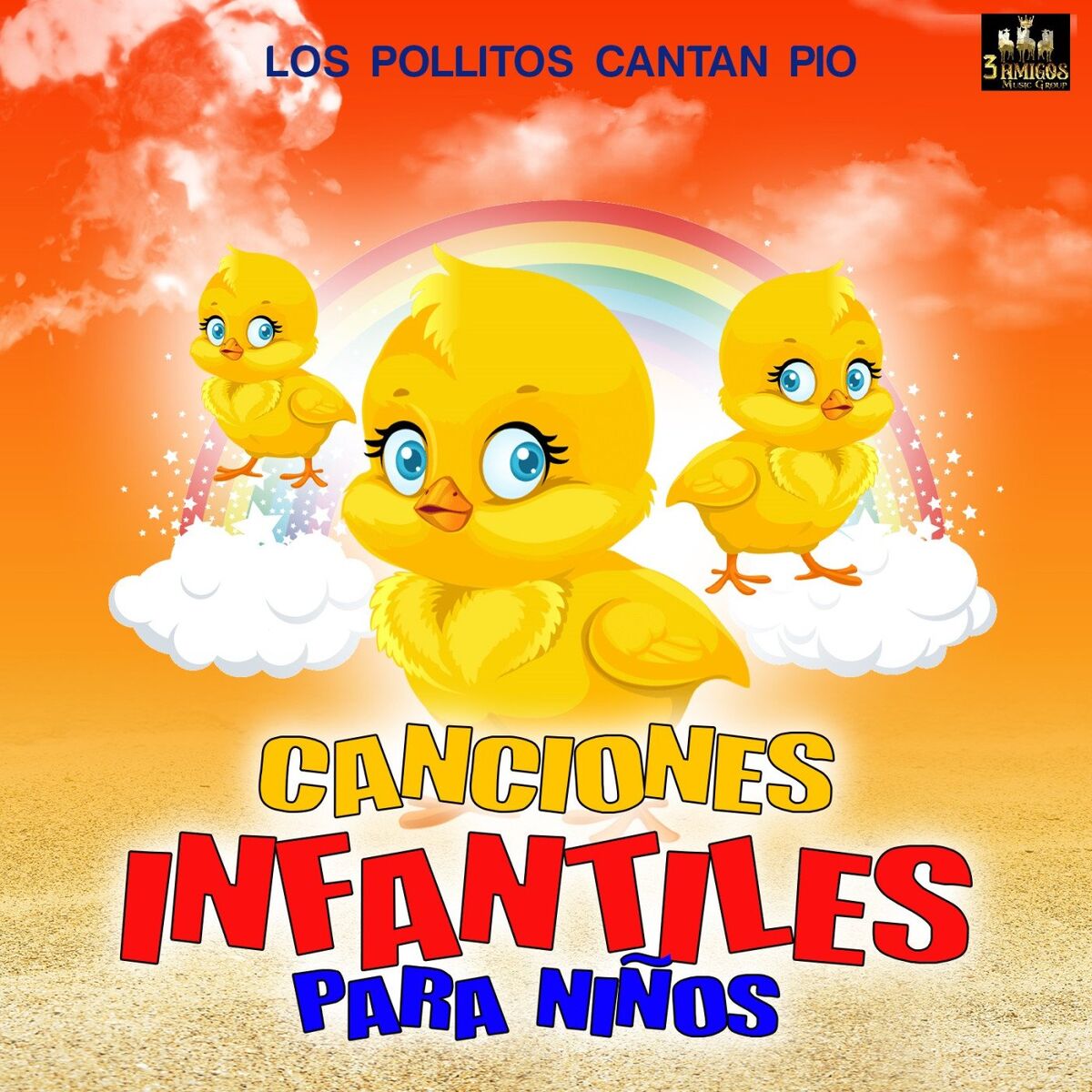 Album cover of Los Pollitos Cantan Pio