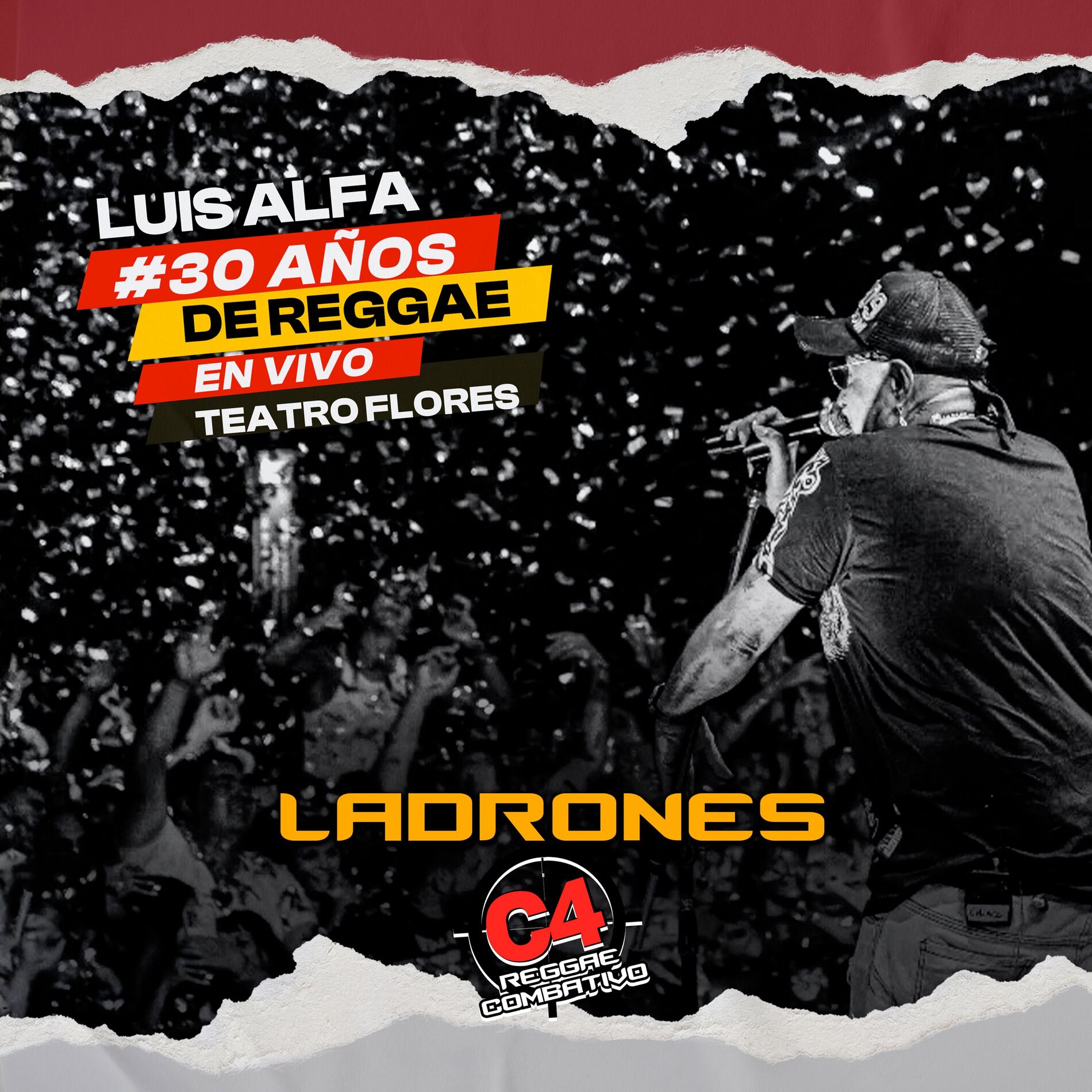 Album cover of Ladrones (En Vivo en el Teatro de Flores)