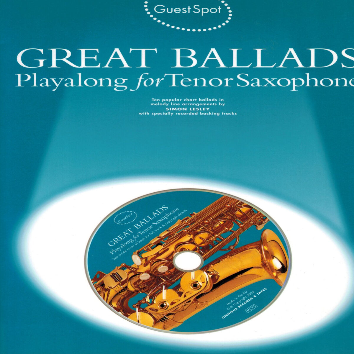 Album cover of Great Ballads: Playalong for Tenor Saxophone