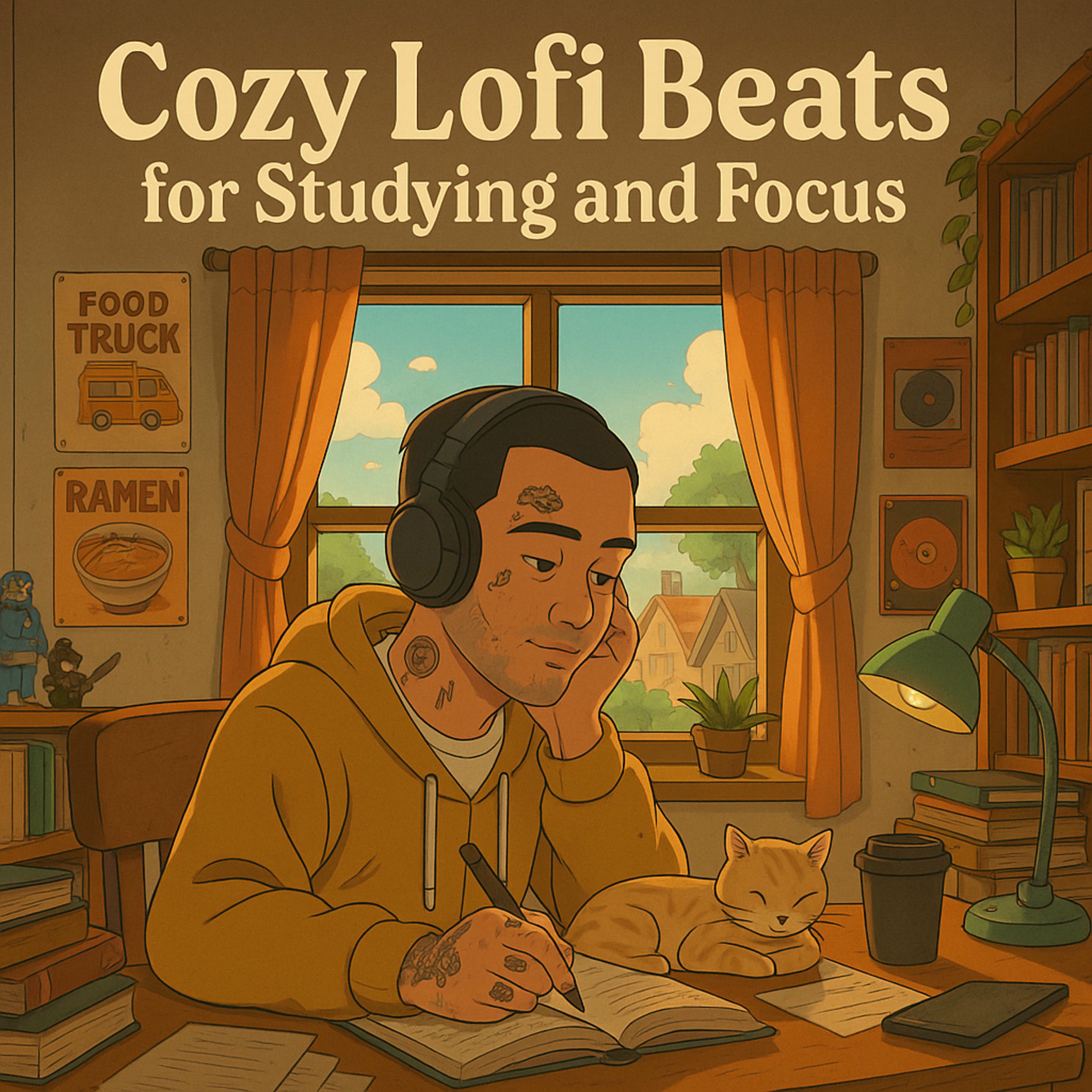 Album cover of Cozy Lofi Beats for Studying and Focus