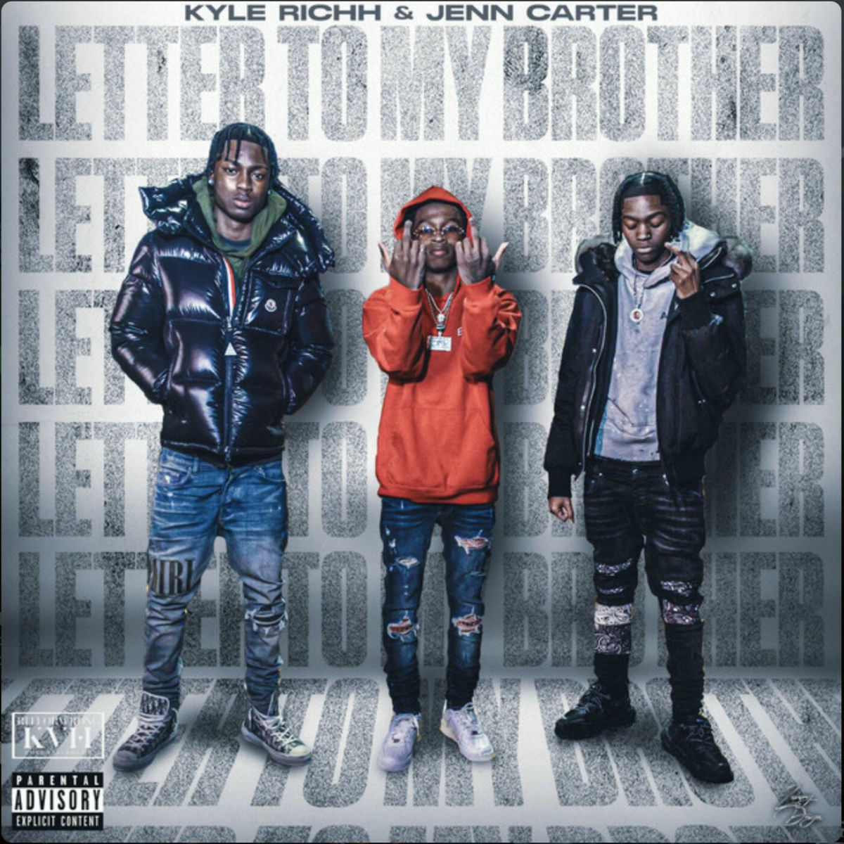 Album cover of 'Letter To My Brother' Bootleg Kev Freestyle