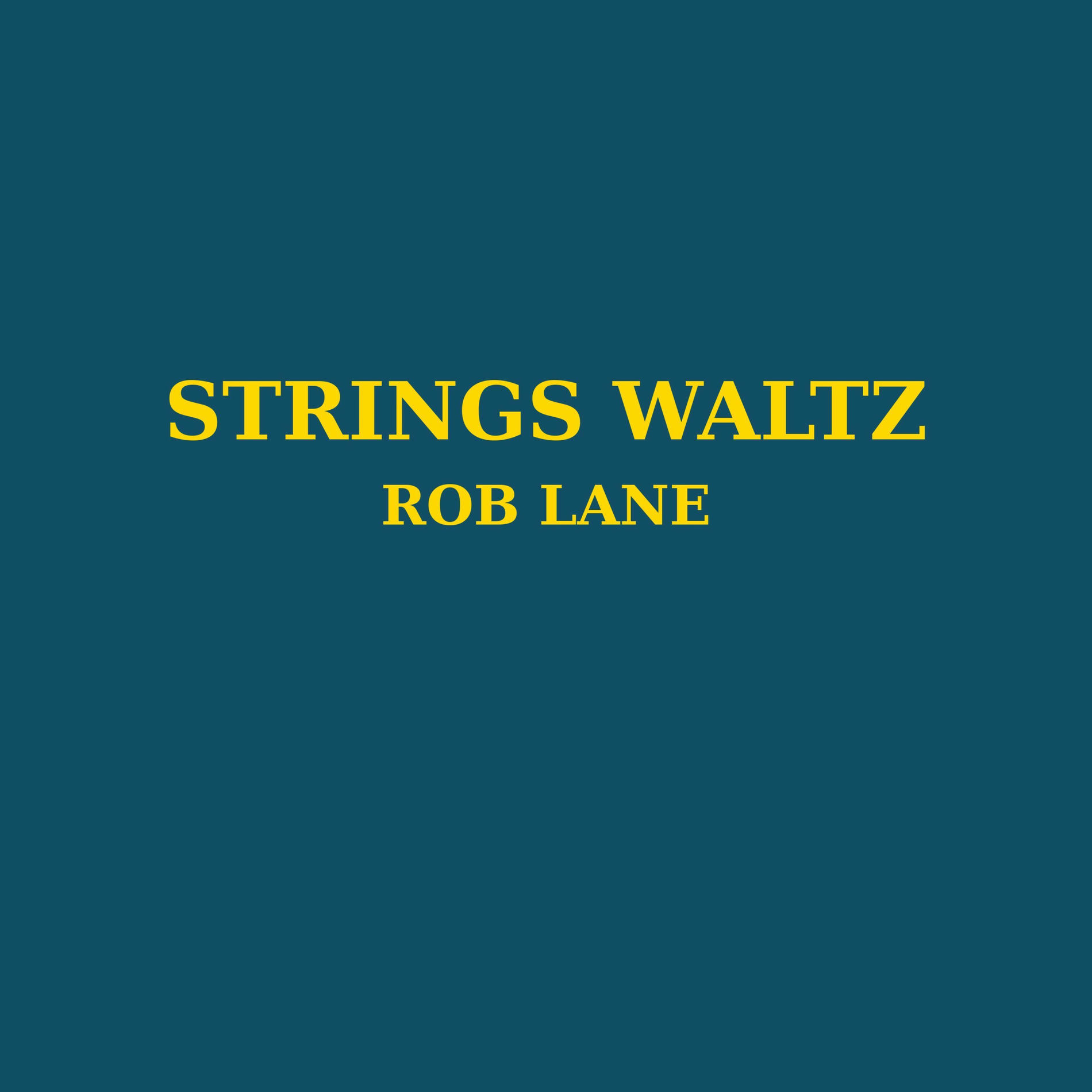 Album cover of STRINGS WALTZ