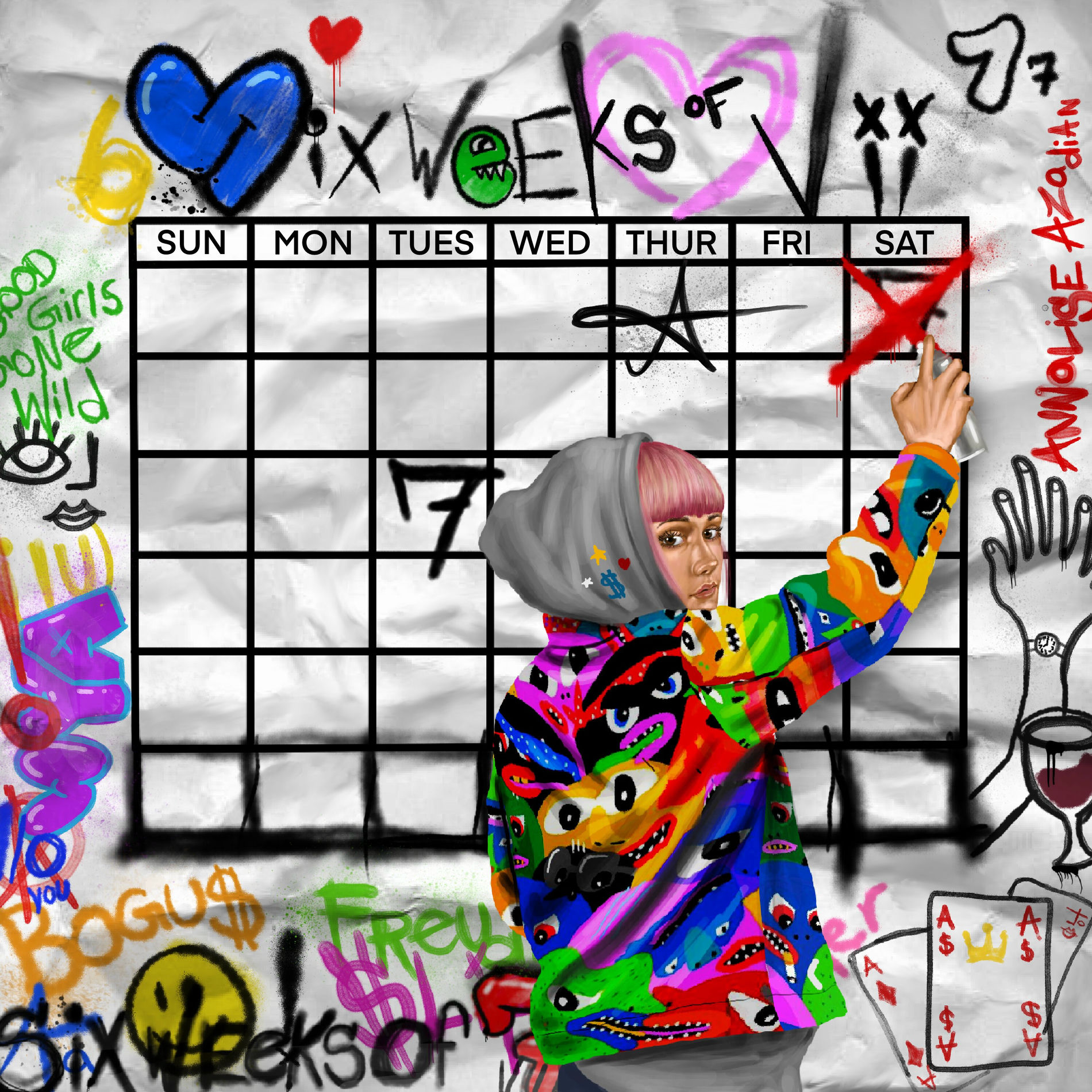 Album cover of Six Weeks of $even