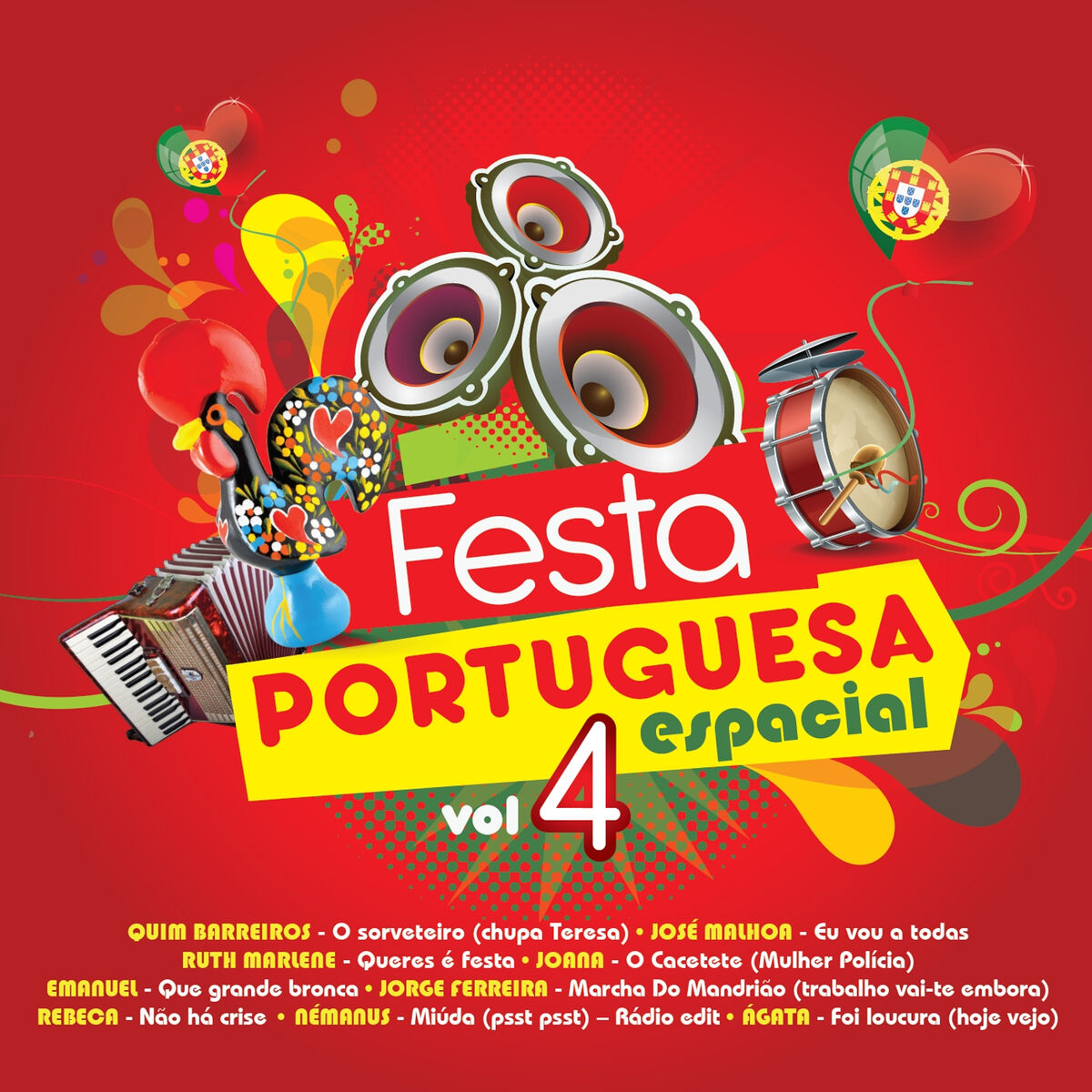 Album cover of Espacial Festa Portuguesa Vol. 4