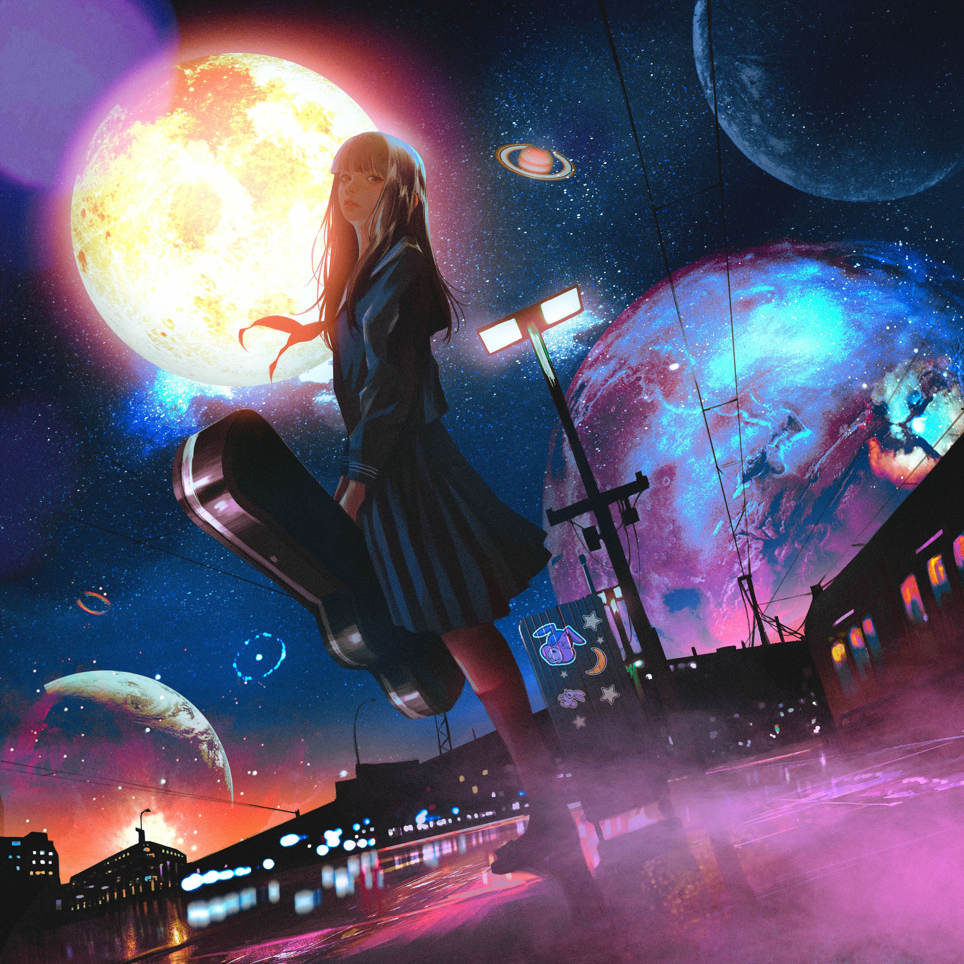 Album cover of 星街の駅で - At Hoshimachi Station