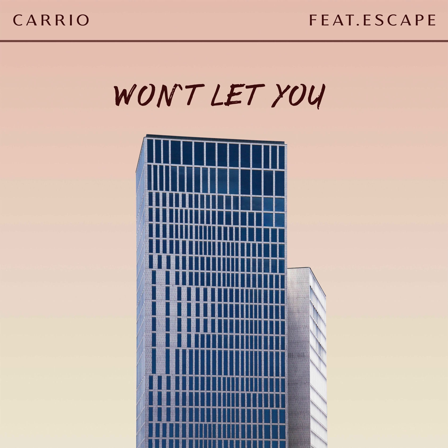 Album cover of Won't Let You (feat. Escape)