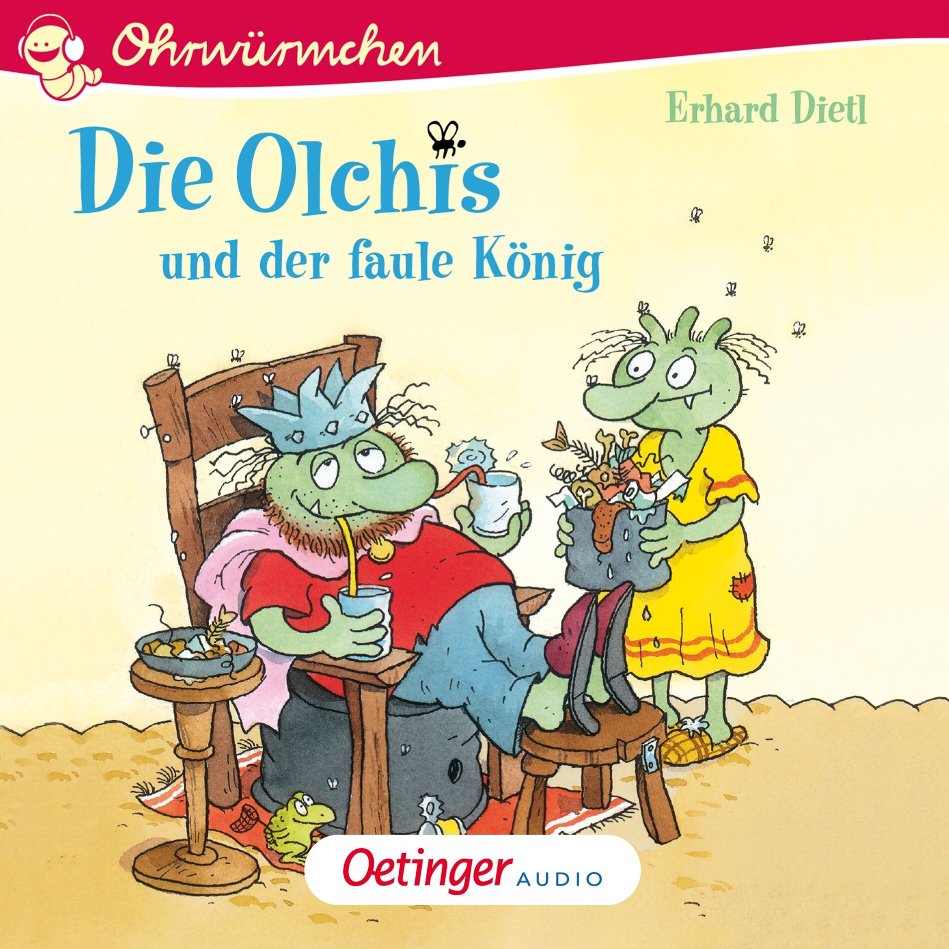 Album cover of Die Olchis und der faule König