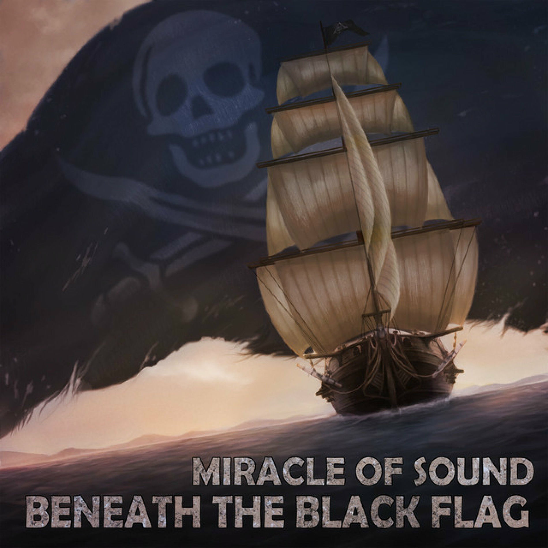 Album cover of Beneath the Black Flag
