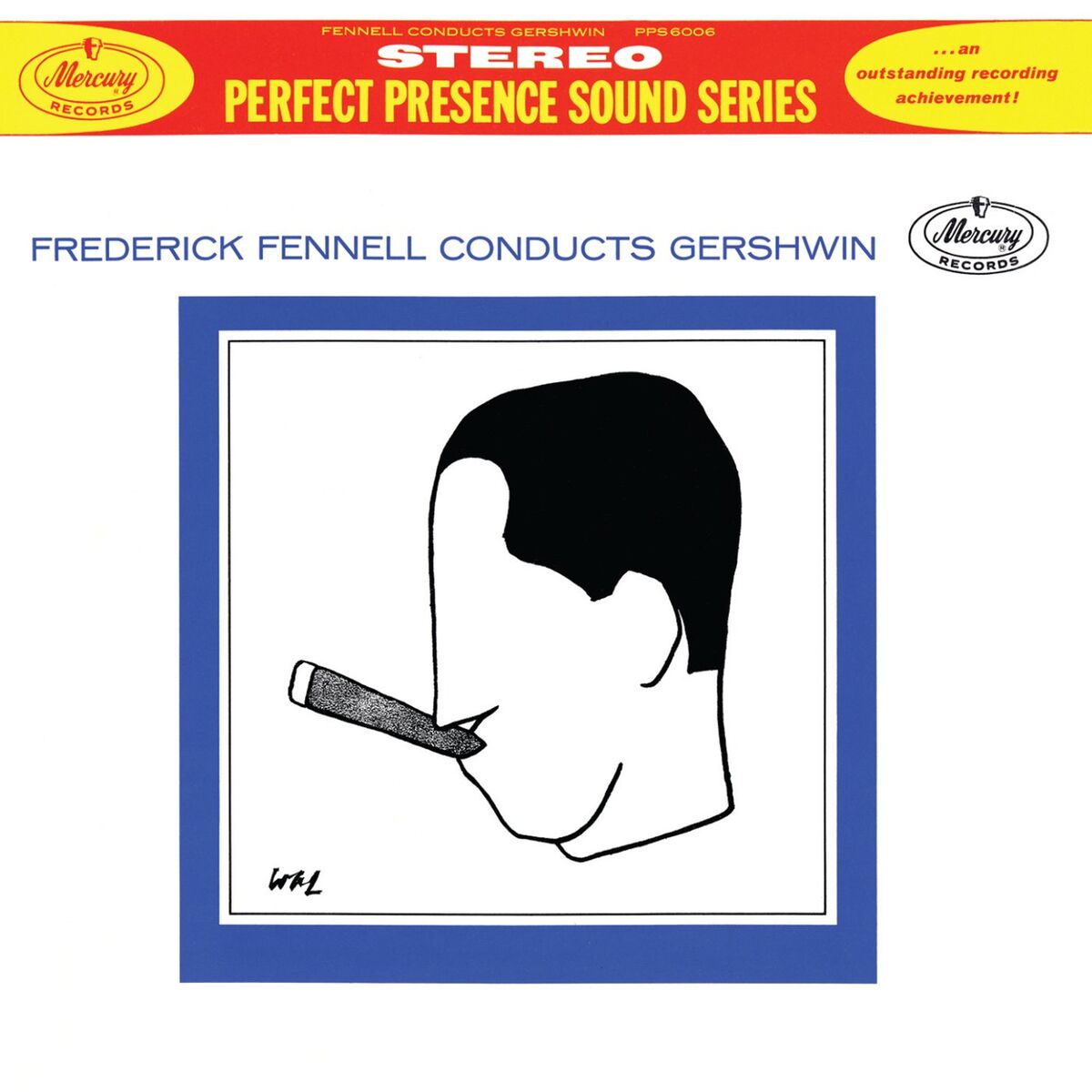 Album cover of Frederick Fennell Conducts George Gershwin