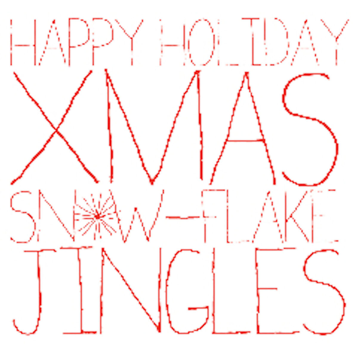 Album cover of Happy Holiday Christmas Snowflake Jingles