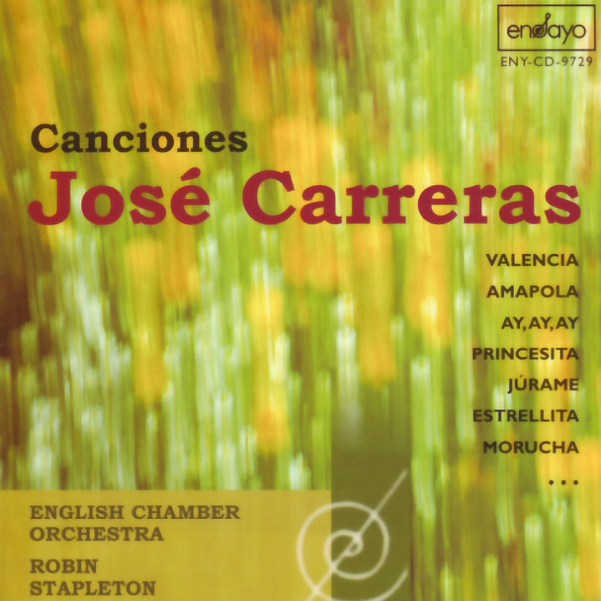 Album cover of Jose Carreras: Canciones
