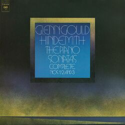 Cover of Hindemith: Complete Piano Sonatas (Gould Remastered)