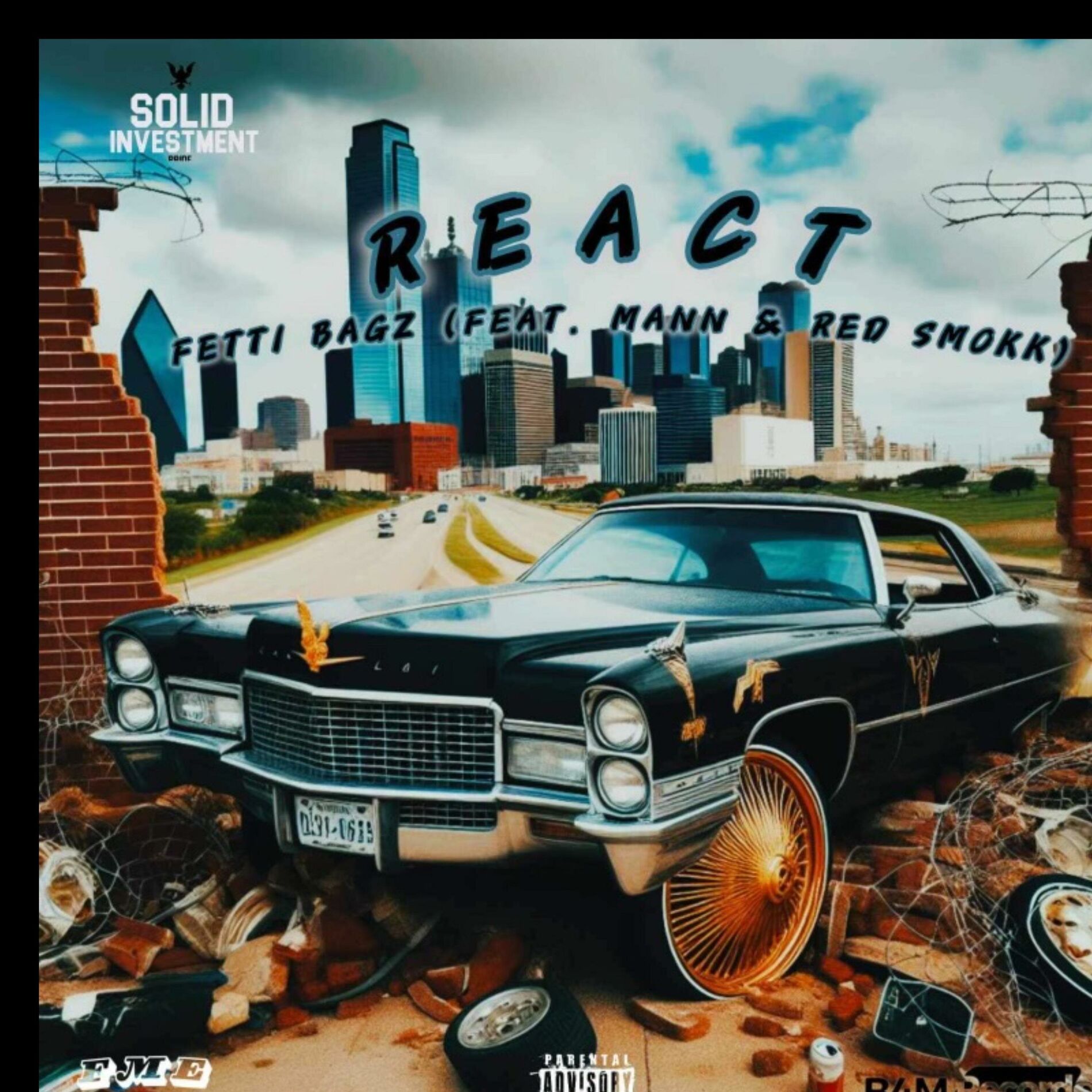 Album cover of React (feat Mann & Red Smokk)